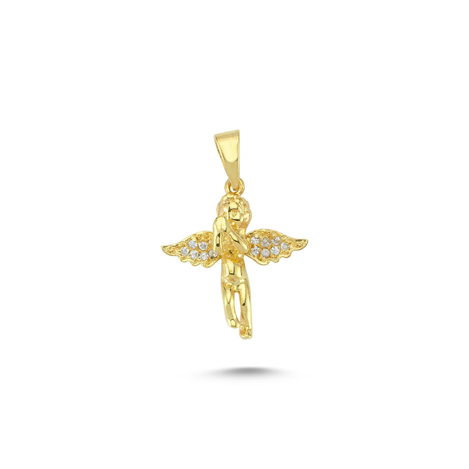 Beelo Gold 14K Altın Melek Kolye Ucu