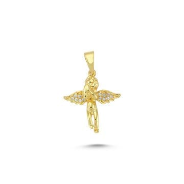 Beelo Gold 14K Altın Melek Kolye Ucu