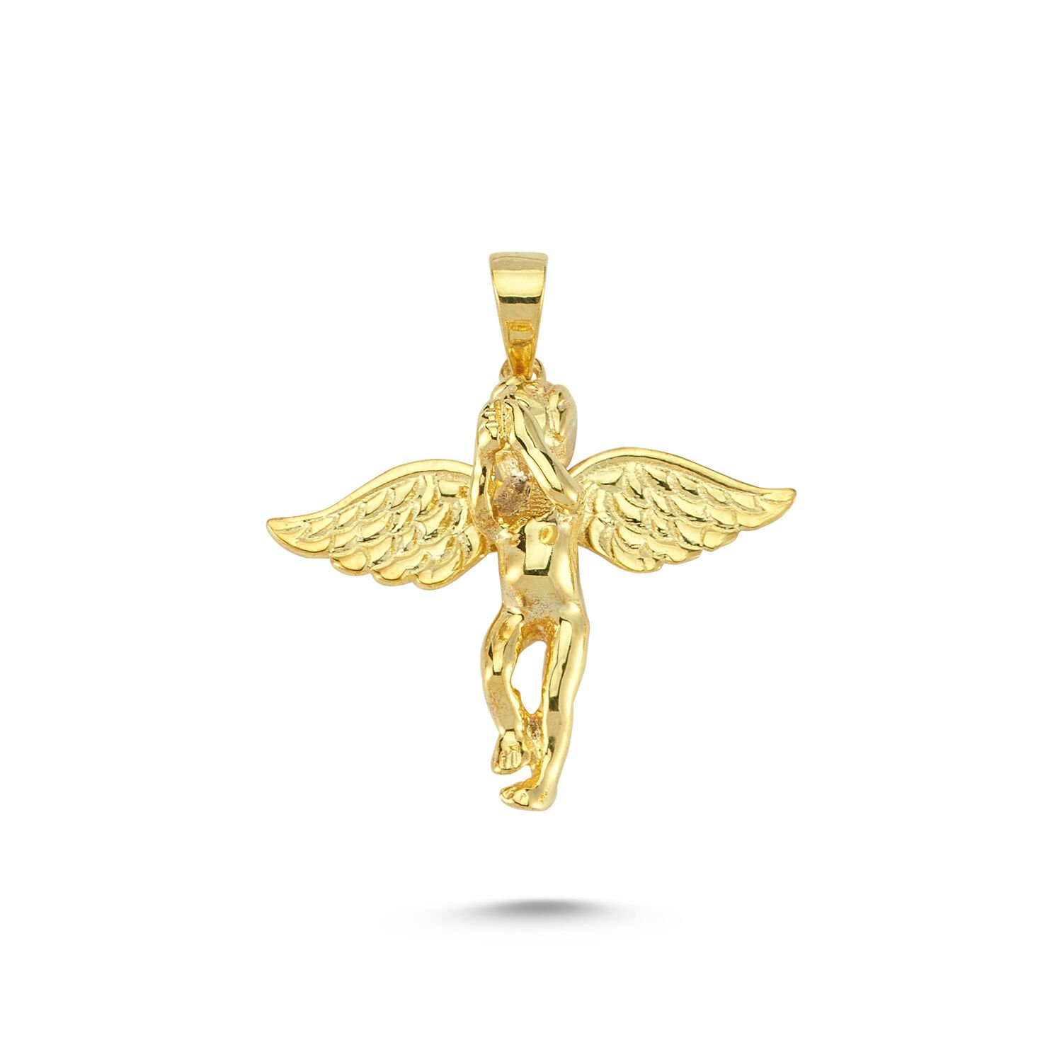 Beelo Gold 14K Altın Melek Kolye Ucu