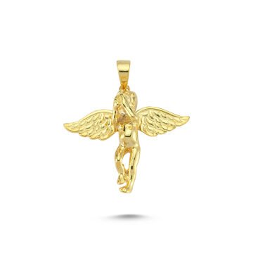 Beelo Gold 14K Altın Melek Kolye Ucu