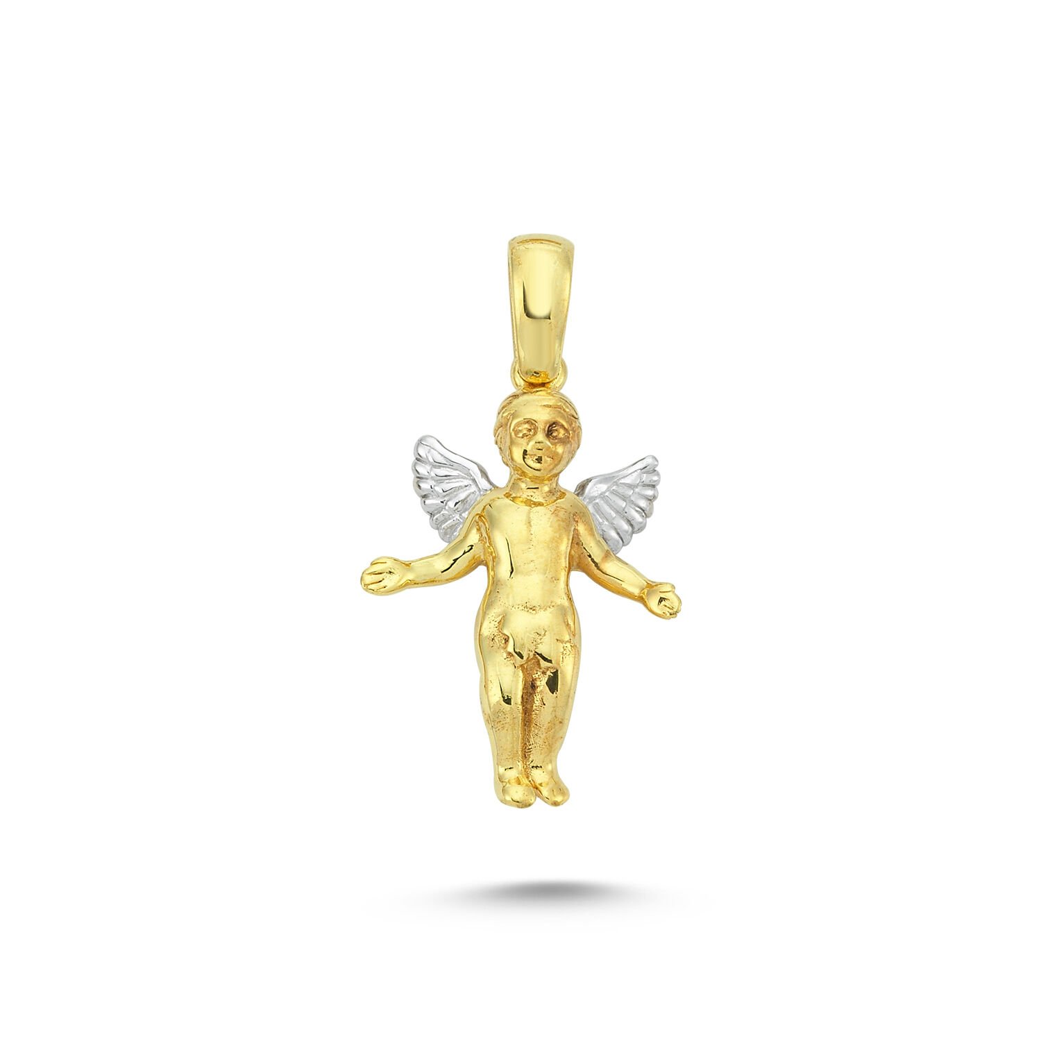 Beelo Gold 14K Altın Melek Kolye Ucu
