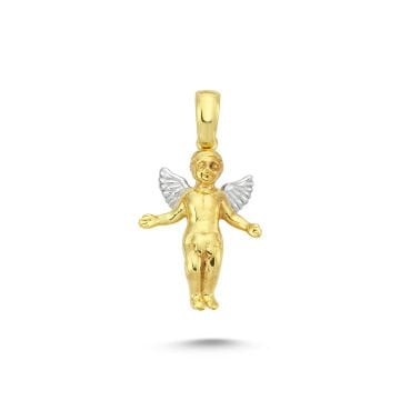 Beelo Gold 14K Altın Melek Kolye Ucu