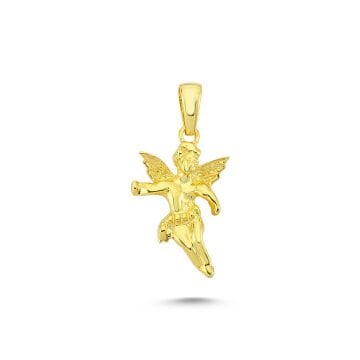 Beelo Gold 14K Altın Melek Kolye Ucu