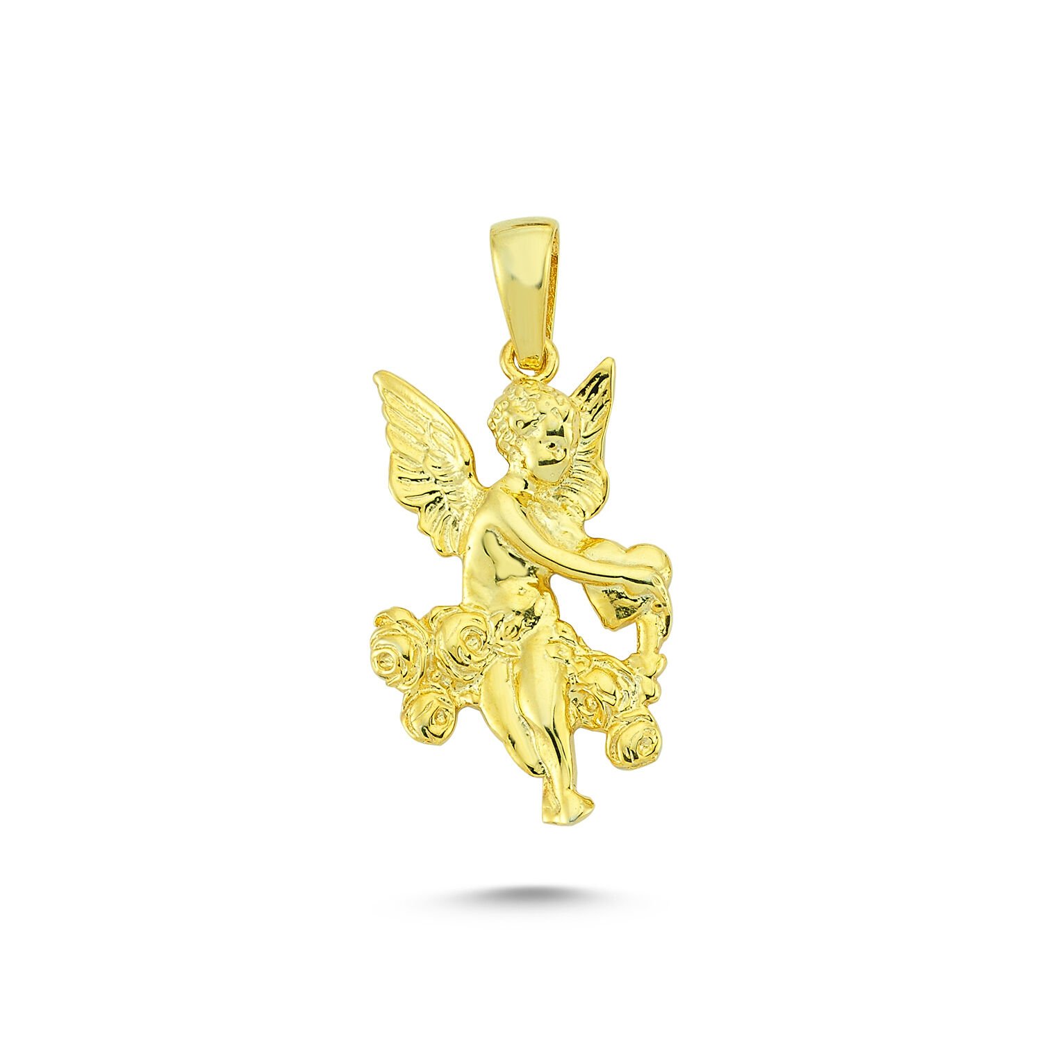Beelo Gold 14K Altın Melek Kolye Ucu