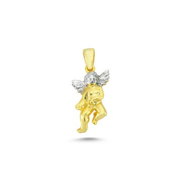 Beelo Gold 14K Altın Melek Kolye Ucu