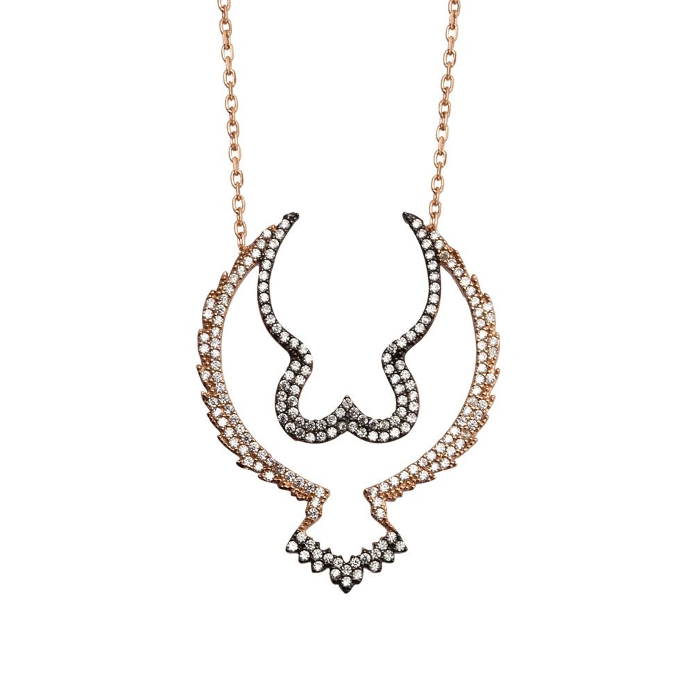 Beelo Silver Rose Altın K. 925K Gümüş Kolye