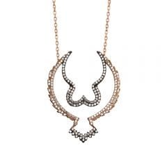 Beelo Silver Rose Altın K. 925K Gümüş Kolye