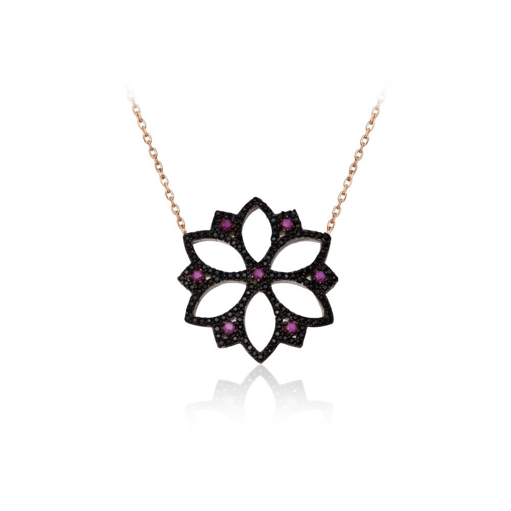 Beelo Silver Rose Altın K. 925K Gümüş Kolye