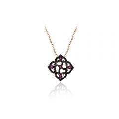Beelo Silver Rose Altın K. 925K Gümüş Kolye