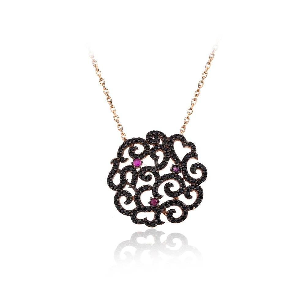 Beelo Silver Rose Altın K. 925K Gümüş Kolye