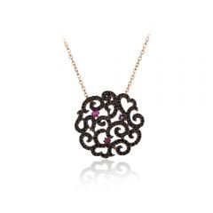 Beelo Silver Rose Altın K. 925K Gümüş Kolye