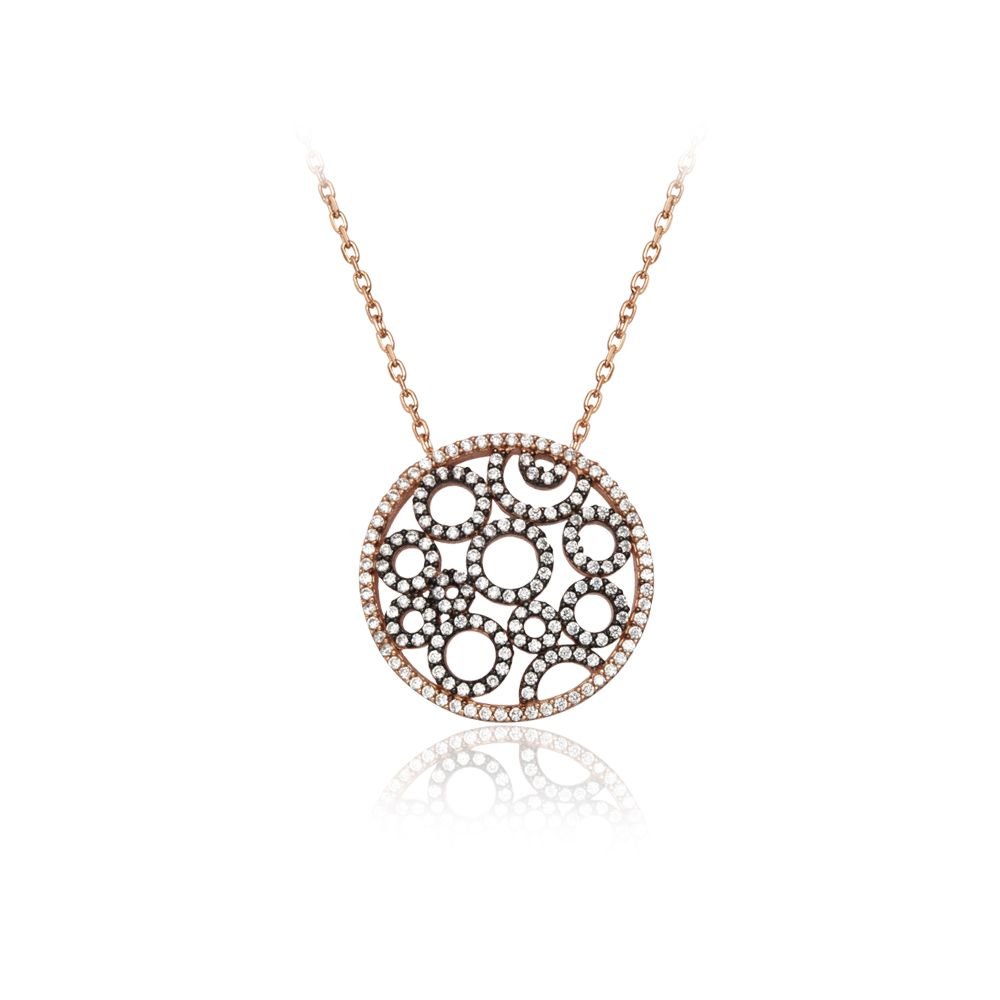 Beelo Silver Rose Altın K. 925K Gümüş Kolye