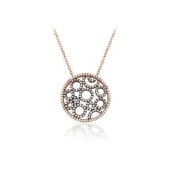 Beelo Silver Rose Altın K. 925K Gümüş Kolye