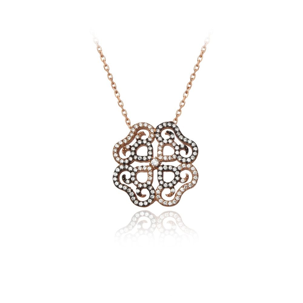 Beelo Silver Rose Altın K. 925K Gümüş Kolye
