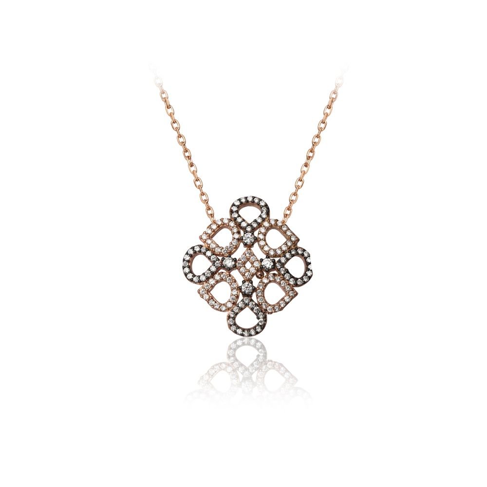 Beelo Silver Rose Altın K. 925K Gümüş Kolye