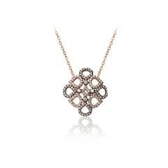 Beelo Silver Rose Altın K. 925K Gümüş Kolye
