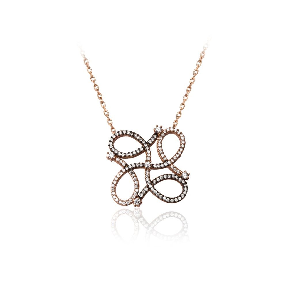 Beelo Silver Rose Altın K. 925K Gümüş Kolye