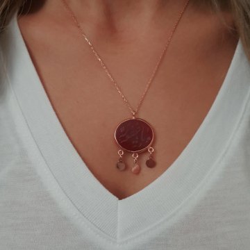 Beelo Silver 925K Gümüş Tasarım Kolye