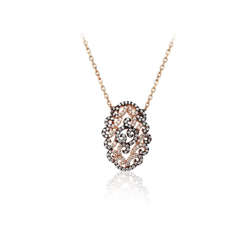 Beelo Silver Rose Altın K. 925K Gümüş Kolye