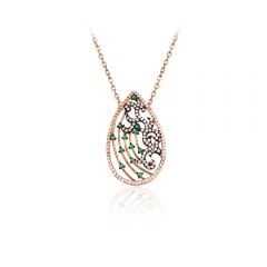Beelo Silver Rose Altın K. 925K Gümüş Kolye