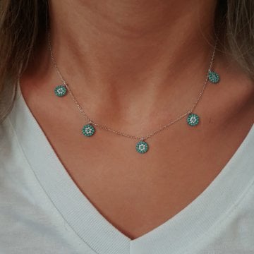Beelo Silver 925K Gümüş Tasarım Kolye