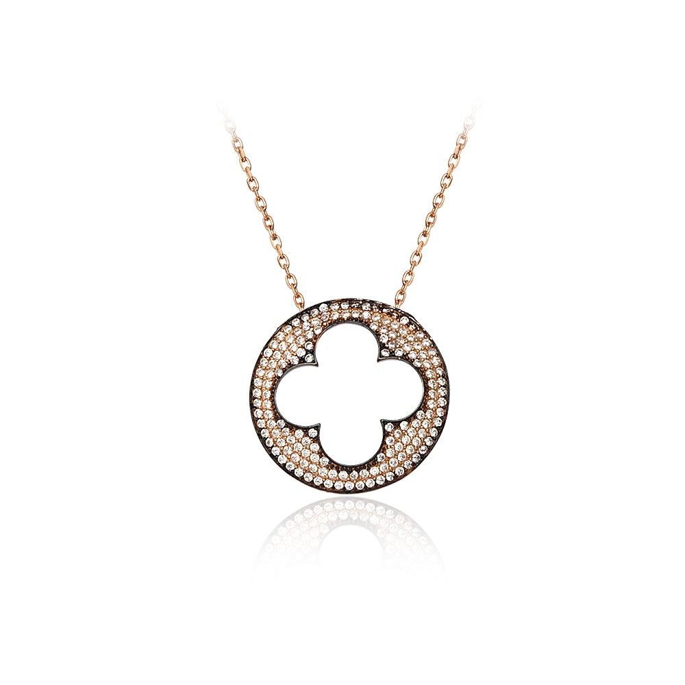 Beelo Silver Rose Altın K. 925K Gümüş Kolye