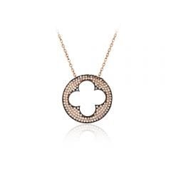 Beelo Silver Rose Altın K. 925K Gümüş Kolye