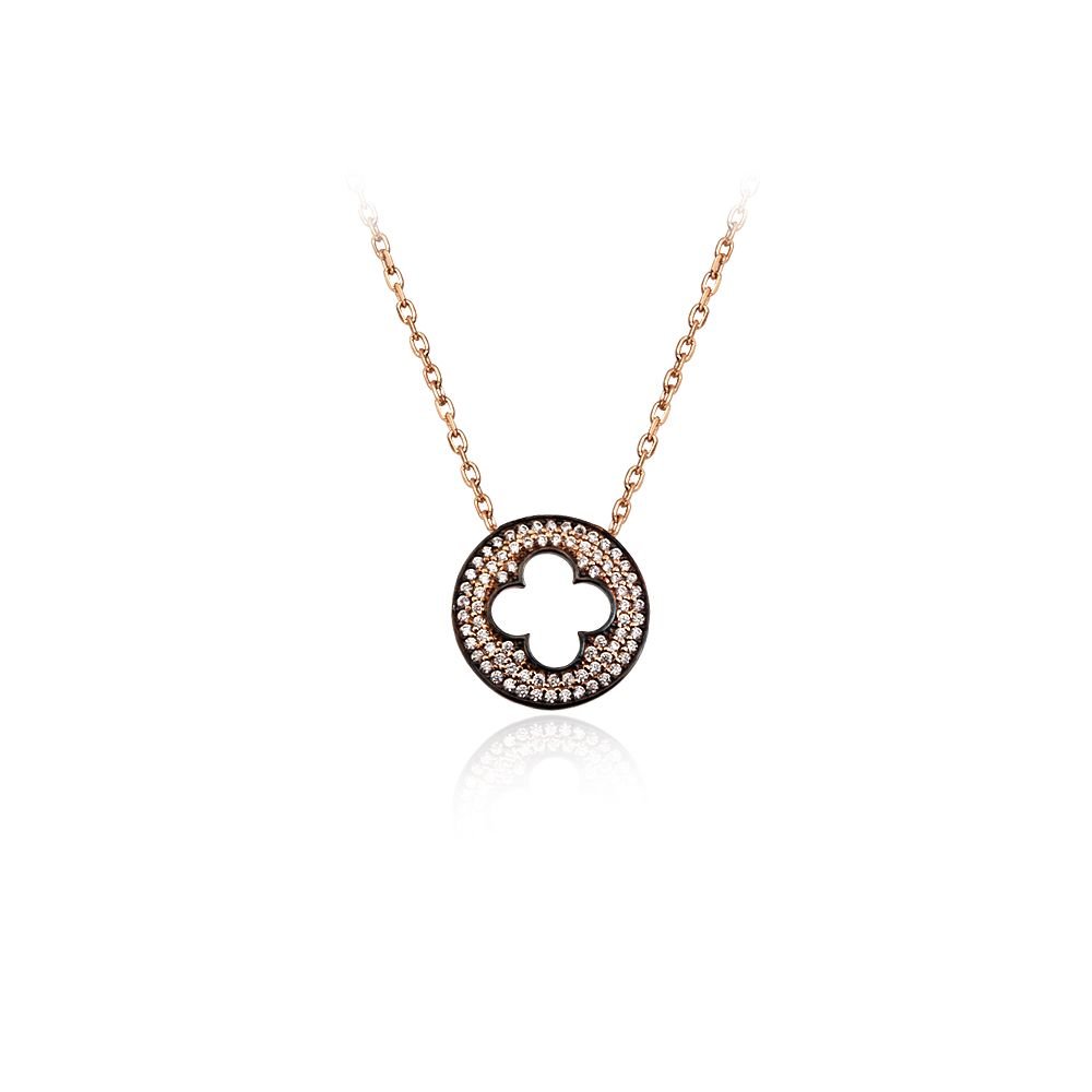 Beelo Silver Rose Altın K. 925K Gümüş Kolye