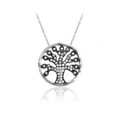 Beelo Silver Rose Altın K. 925K Gümüş Ağaç Kolye