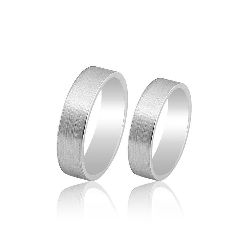 Beelo Gold 14K Altın 6 mm Alyans İkili Set Yüzük