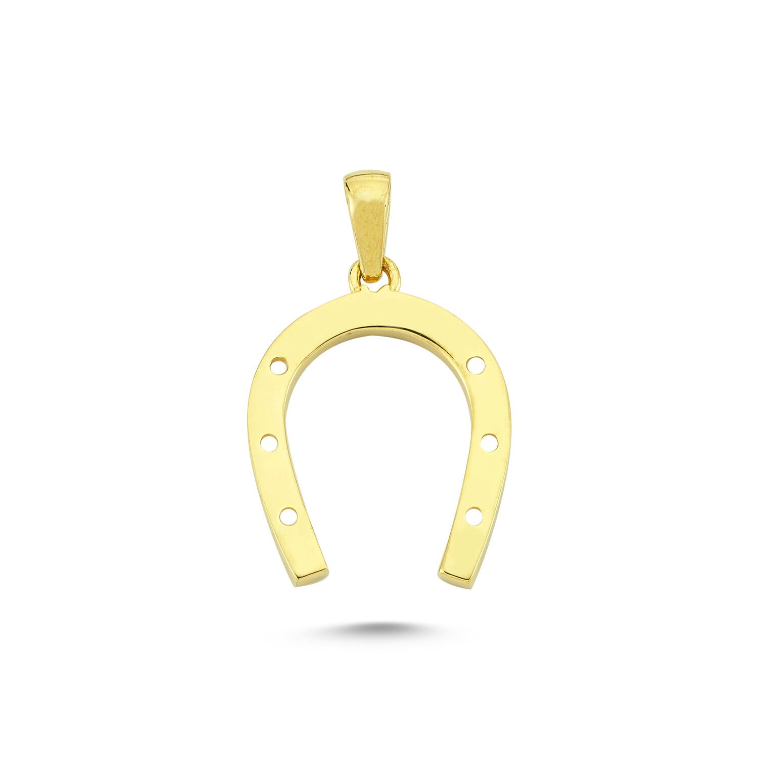 Beelo Gold 14K Altın At Nalı Kolye Ucu