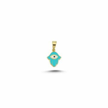 Beelo Gold 14K Altın Mineli Allah Kolye Ucu