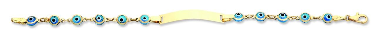 Beelo Gold 14K Altın  Çocuk Nazar Bileklik CMK067