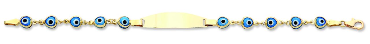 Beelo Gold 14K Altın Çocuk Nazar Bileklik CMK070