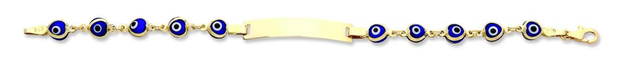Beelo Gold 14K Altın Çocuk Nazar Bileklik CMK072