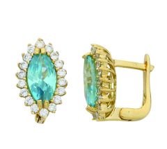 Beelo Gold 14K Altın Küpe
