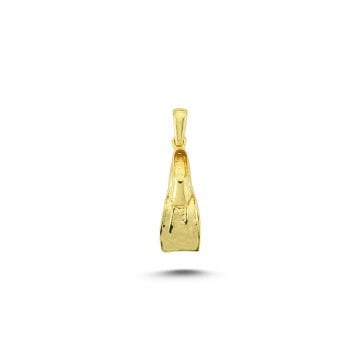 Beelo Gold 14K Altın Yüzme Paleti Kolye Ucu