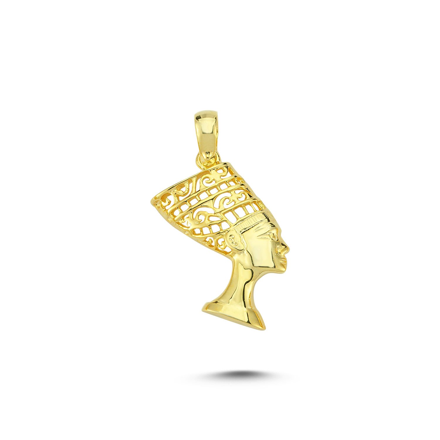 Beelo Gold 14K Altın Kleopatra Kolye Ucu