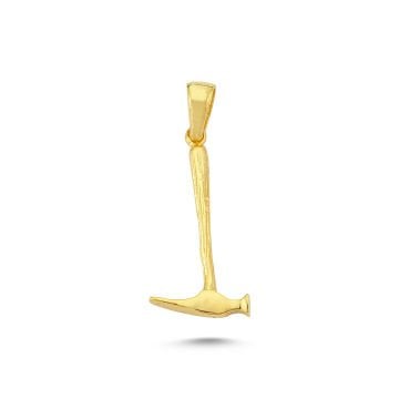 Beelo Gold 14K Altın Çekiç Kolye Ucu