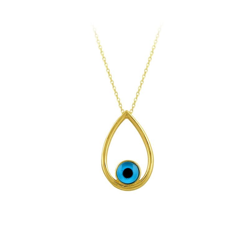 Beelo Gold 14K Altın Nazar Göz Kolye
