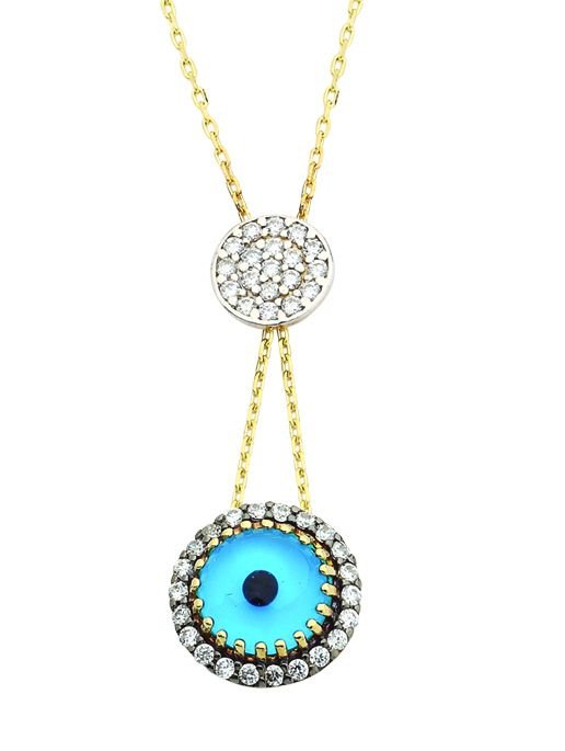 Beelo Gold 14K Altın Nazar Gerdanlık BGGG009