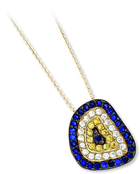 Beelo Gold 14K Altın Nazar Gerdanlık BGGSNY007