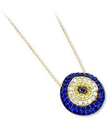 Beelo Gold 14K Altın Nazar Gerdanlık BGGSNY008