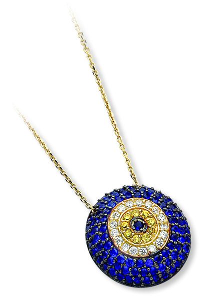 Beelo Gold 14K Altın Nazar Gerdanlık BGGSNY011