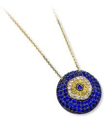 Beelo Gold 14K Altın Nazar Gerdanlık BGGSNY013