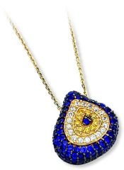Beelo Gold 14K Altın Nazar Gerdanlık BGGSNY017