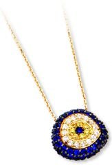 Beelo Gold 14K Altın Nazar Gerdanlık BGGSNY022