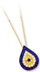 Beelo Gold 14K Altın Nazar Gerdanlık BGGSNY023