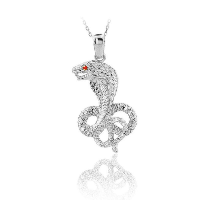 Beelo Gold 14K Altın Kobra Yılanı Kolye