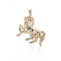 Beelo Gold 14K Altın At Kolye